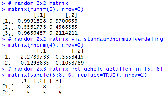 random matrices