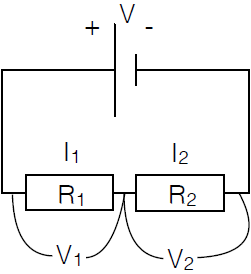 resistors connected in series